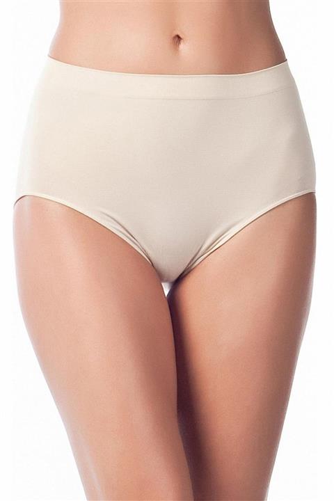 Miss Fit Yüksek Bel Düz / Desensiz Kadın Slip Külot 1008