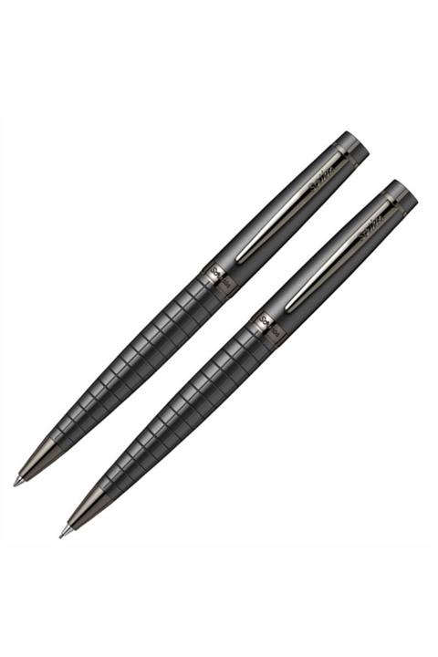 Scrikss Honour Tükenmez Kalem & Kurşun Kalem Seti Mat Siyah 38