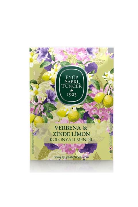Eyüp Sabri Tuncer Verbena & Zinde Limon Kolonyalı Mendil 30'lu (büyük Boy)
