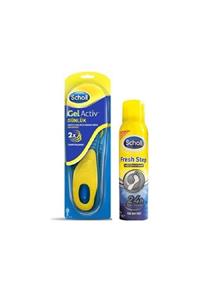 Scholl Gelactiv Günlük Tabanlıkları (erkekler Için)+ayak Spreyi