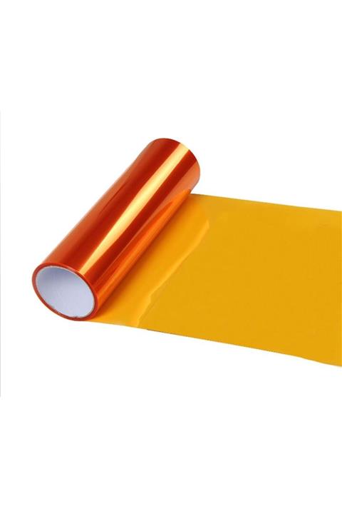 Hakel 126cm X 100cm Turuncu Far Folyosu Stop Folyo Far Filmi Far Kaplama