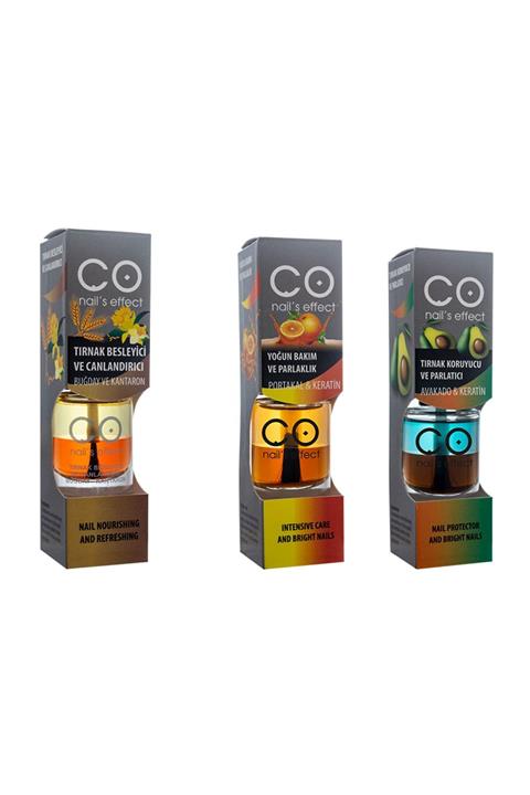 CO Nail's Effect Co Tırnak Besleyici Canlandırıcı - Yoğun Bakım Ve Parlaklık - Koruyucu Parlatıcı