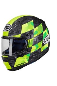 ARAI Profile-v Patch Fluor Yellow Kapalı Kask Kapalı Motosiklet K