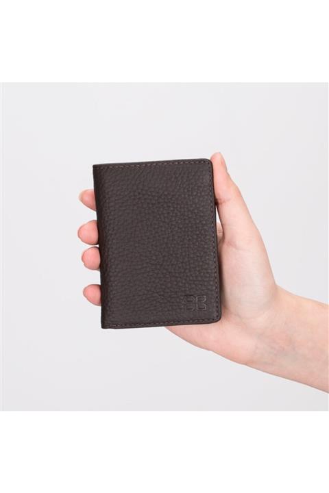 Bouletta Simon Deri Kartlık Cüzdan Fl02 Kahve