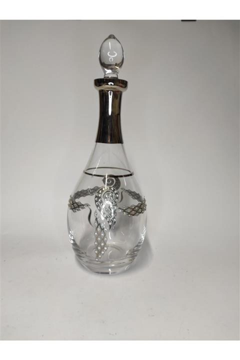 TURKUAZ El Imalatı Cam Şişe.karaft