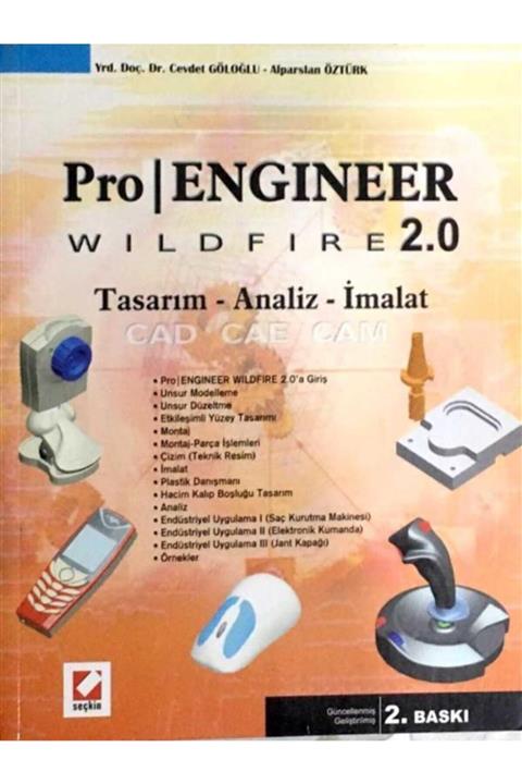 KitapSever Pro Engıneer Wıldfıre 2.0 Tasarım - Analiz - Imalat ( Cad - Cae - Cam )