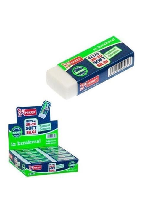 Mikro Silgi Nano (20 Li) Beyaz 2b-20
