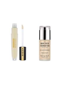 Sheida Cover Cream51+Make Over Foundation20