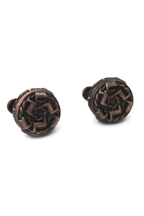 Omark Cotton Border Kol Düğmesi