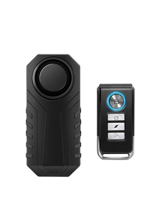 Modaadresiniz Su Geçirmez 113 Desibel Ses Uzaktan Kumandalı Motosiklet Bisiklet Karavan Alarmı