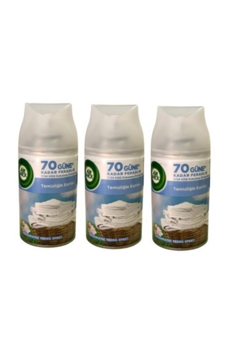Air Wick Oda Kokusu Freshmatic Temizliğin Esintisi Yedek 70 Güne Kadar Ferahlık 3 X 250 Ml