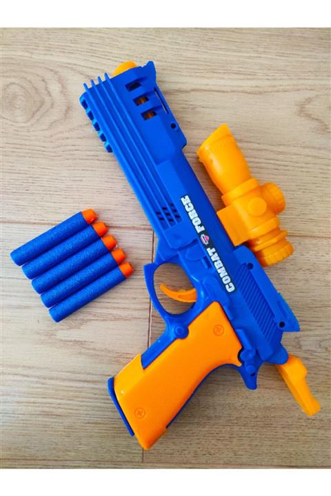 SLV Sünger Fırlatan Oyuncak Nerf Tabancası 30cm