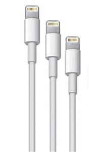 2K Original Iphone Usb Hızlı Şarj ve Data Kablosu 3 'lü Paket 1 m Lightning Kablo