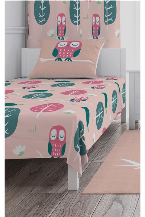 CİCİ TASARIM ÜRÜNLERİ Yatak Örtüsü Dalda Baykuş