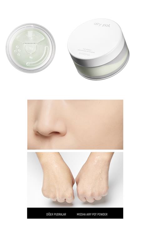 Missha Ultra Hafif Kızarıklık Karşıtı Pudra 10g Airy Pot Powder Mint