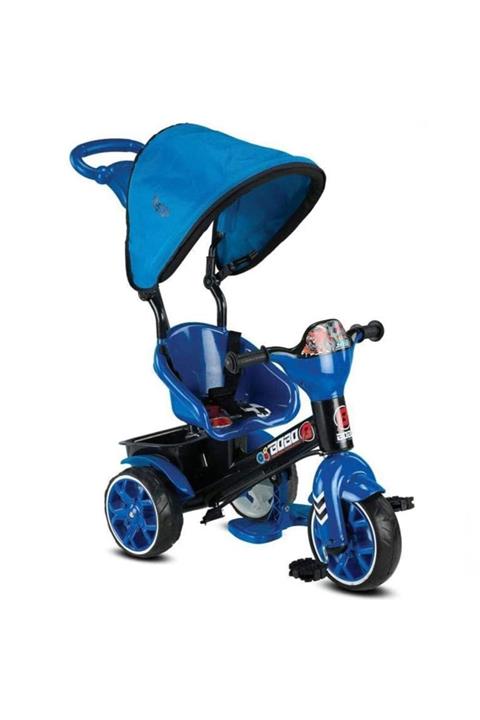 BabyHope Marka Bobo Speed Tenteli Bisiklet Mavi