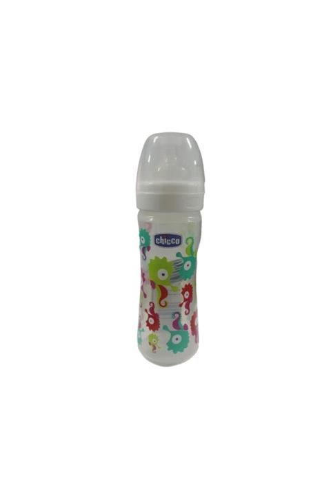 Chicco Pp Desenli Ironik Silikon Renkli Biberon 250 Ml