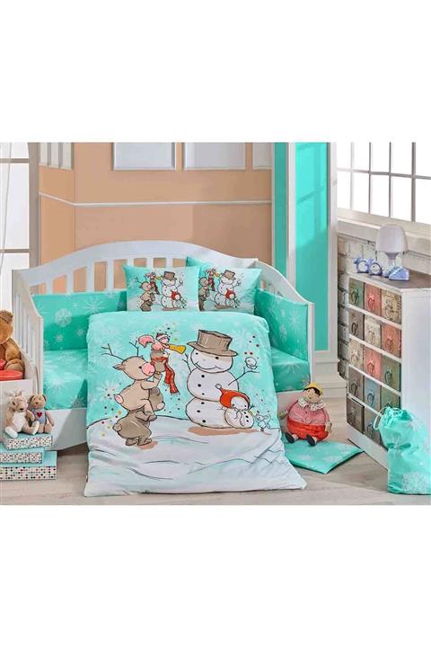 Hobby Snowball Pamuklu Bebek Uyku Seti