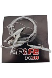 EFFE Raglu Bait Worm 3cm Kurt Çapari Gümüş Hg3402