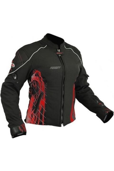 MOTOSPARTAN Kadın Siyah Prosev Mont  M 7192