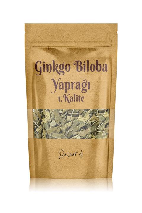 BAZAAR 4 Gingko Biloba Yaprağı 1.kalite Taze Saf 1.kalite 975 gr