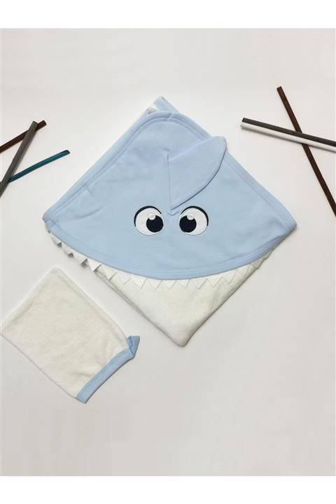 imajbebe Köpekbalığı Erkek Örme Silgi Havlu