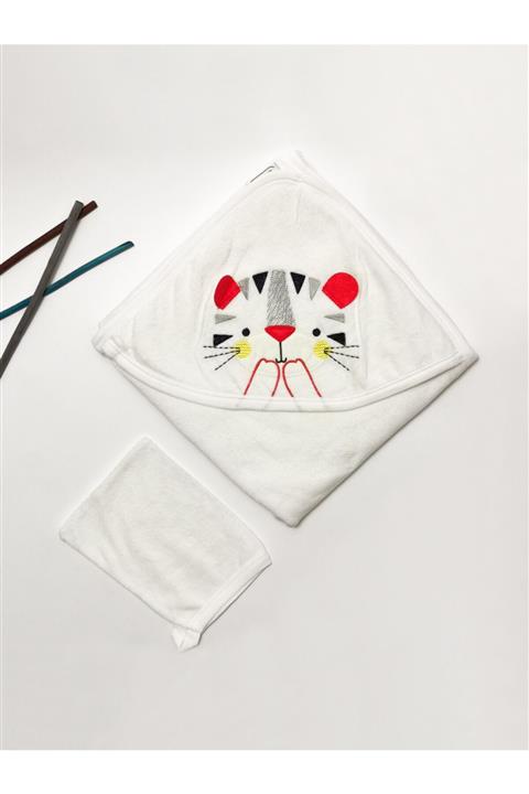 imajbebe Kaplan Erkek Örme Silgi Havlu