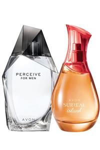 AVON Perceive Erkek Parfüm Ve Surreal Island Kadın Parfüm Paketi