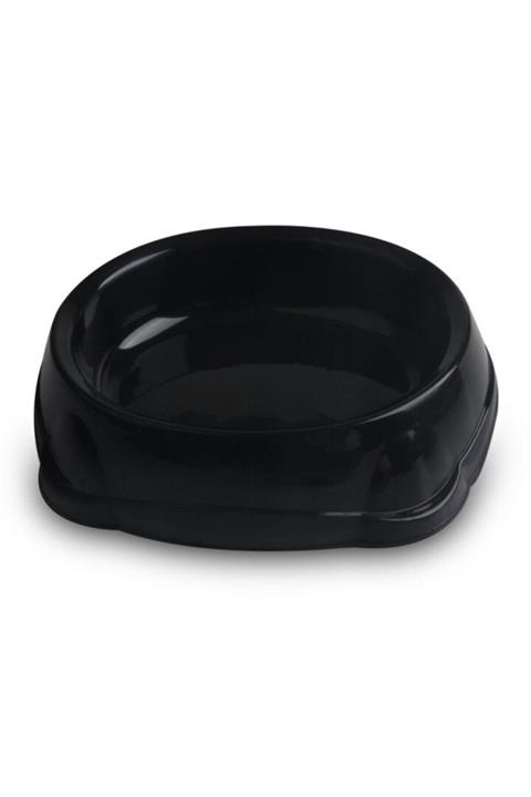 UYSAL GÜNEŞ Evcil Hayvan Kedi Köpek Büyük Mama Kabı 350 Ml Siyah