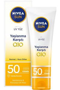 Nivea Sun Uv Yaşlanma  Leke Karşıtı Güneş Kremi 50gkf 50 ml