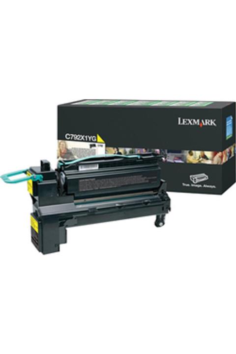 Lexmark C792-c792x1yg Sarı Toner Yüksek Kapasiteli