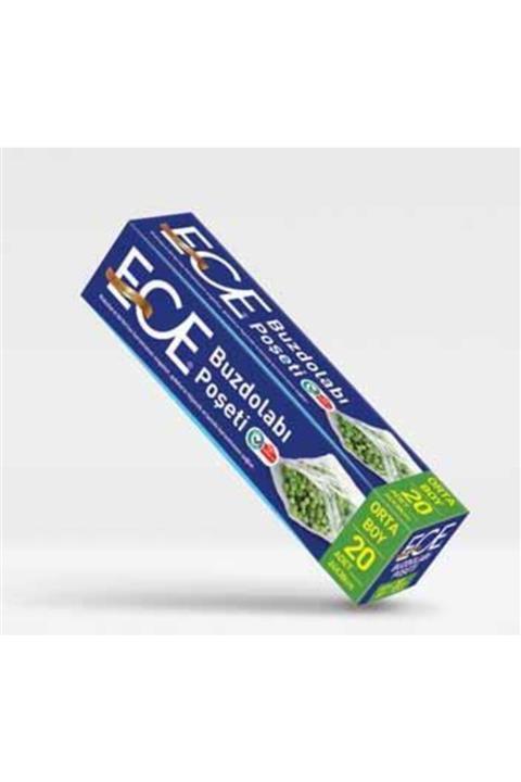 Ece Buzdolabı Poşeti Orta Boy 20 Li 1 Adet