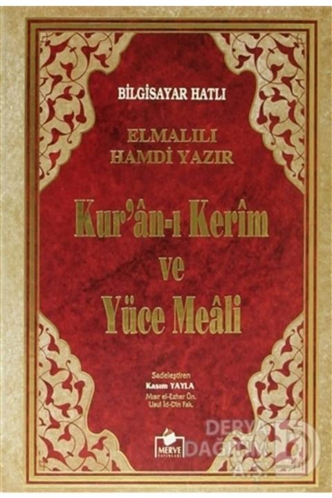 Merve Yayınları Merve / Kuran-ı Kerim Ve Meali Bilgi.hatlı Orta Bo