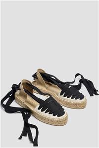 Pull & Bear Bağcıklı Jüt Espadril