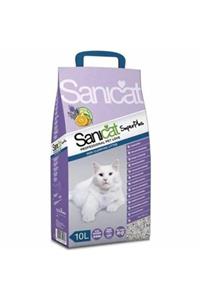 Sanicat Super Plus Lavanta Ve Portakallı Kedi Kumu 10 lt