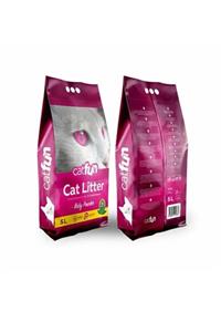 CatFun Doğal Bentonit Pudralı Kedi Kumu 5 L.