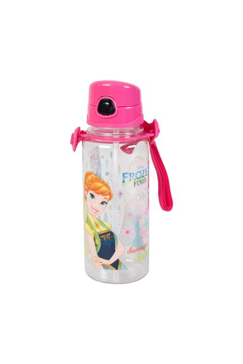 Hakan Çanta Frozen Elisa Matara Plastik Akıllı Kapaklı-pembe