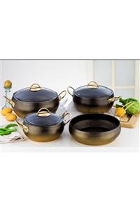Essenso 7 Parça Gold Güveç Set