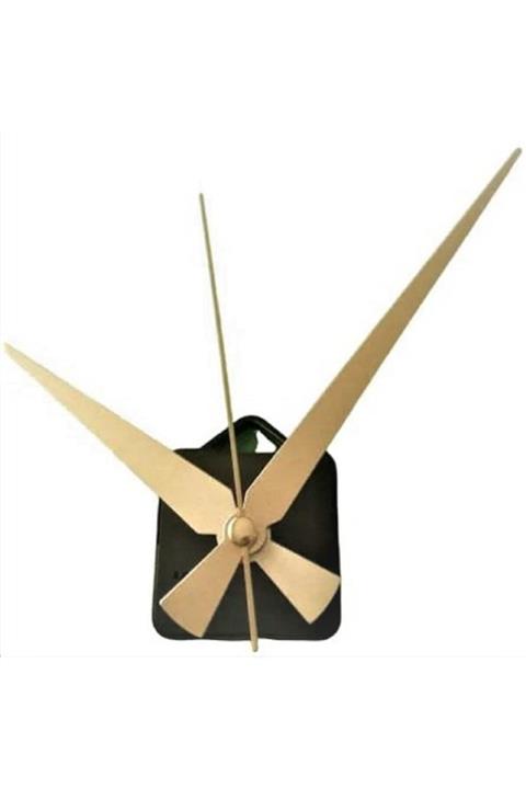 EXİZTİCARET 16 mm Uzun Şaft Akar Sessiz Saat Mekanizması Askılı