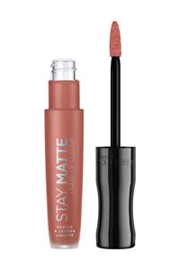 RIMMEL LONDON Kadın Turuncu Ruj - Stay Matte Liquid Lipstick 700 Be My Baby 3614224429324