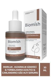 Biomish Göz Altı Morluk Giderici & Torbalanma Giderici & Canlandırıcı Serum 30 Ml (caffeine 5%+egcg)