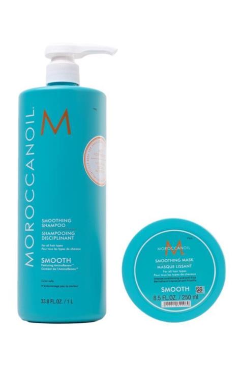 Moroccanoil Oil Smoothing Saç Maskesi 250 Ml +smoothing Şampuan 1000 Ml