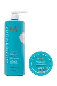 Moroccanoil Oil Smoothing Saç Maskesi 250 Ml +smoothing Şampuan 1000 Ml