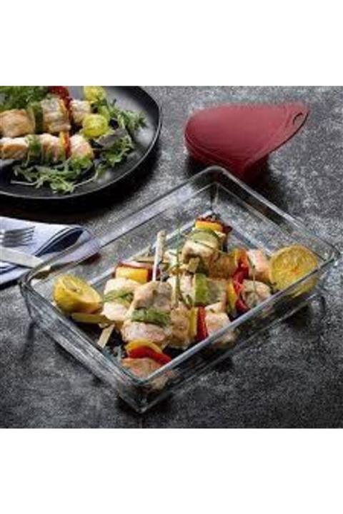 Paşabahçe Premium Ikili Borcam Fırın Tepsisi Kare Ve Dikdörtgen Fma05050 Fma99930