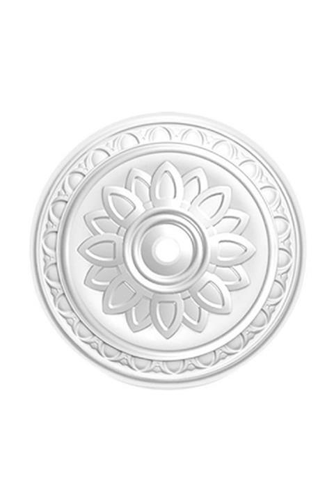 PROPİYER Dekor Göbek Kartonpiyer Stropiyer Tavan Lamba Göbeği - Papatya 49 cm GB-505 49 CM