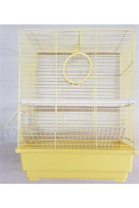 pro ithalat Muhabbet Kuşu Kafesi - Sarı (Dayang)