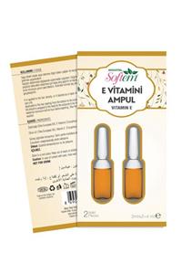 Softem Saç Ve Cilt Bakımı Için E Vitamini Ampul Vitamin E 2x2ml Zeytinyağlı Bakım Yağı