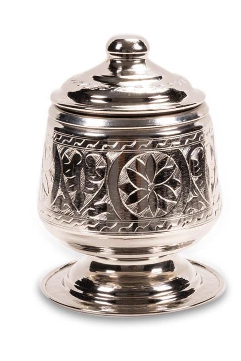 Bakır Sevgim Nikelajlı El Işlemesi Bakır Şekerlik