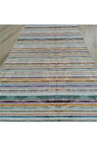 İka Halı Hayat Home Kaymaz Taban Çizgili Desen 100x300 Dekoratif Yolluk