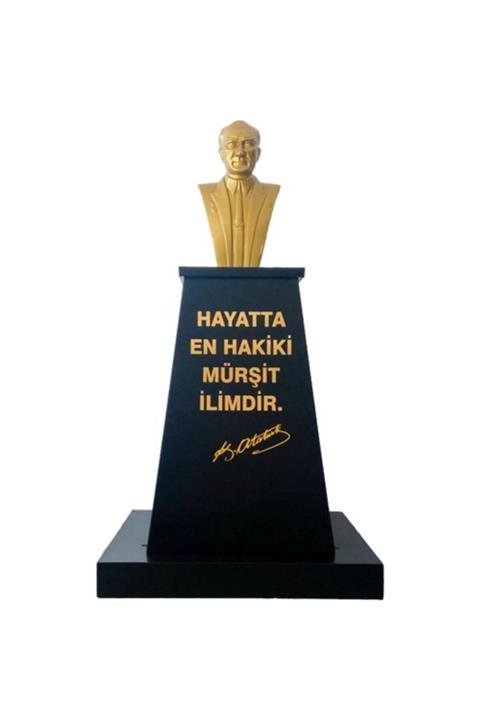 PANAPOLE Atatürk Büstü Kaide Alt Tabla 70'lik Orta Ve Lise Okul Modeli